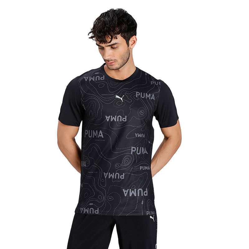 Puma VK ACTIVE Mens Black T-Shirt (XS)