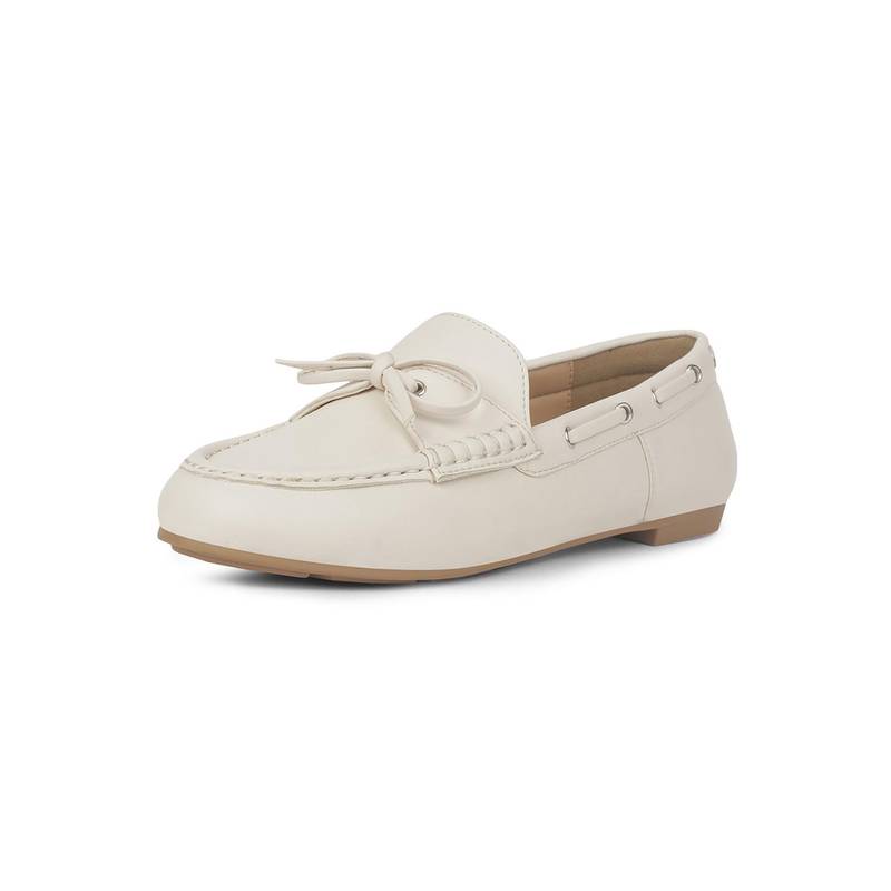 Bata Women Off White Boat Shoes (UK 8)
