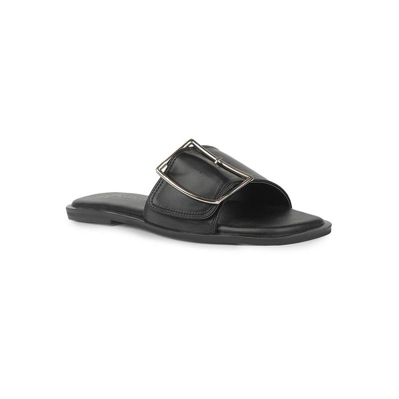 Bata Women Black Flats (UK 4)