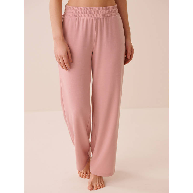 La Vie En Rose Pink French Terry Pant (XL)