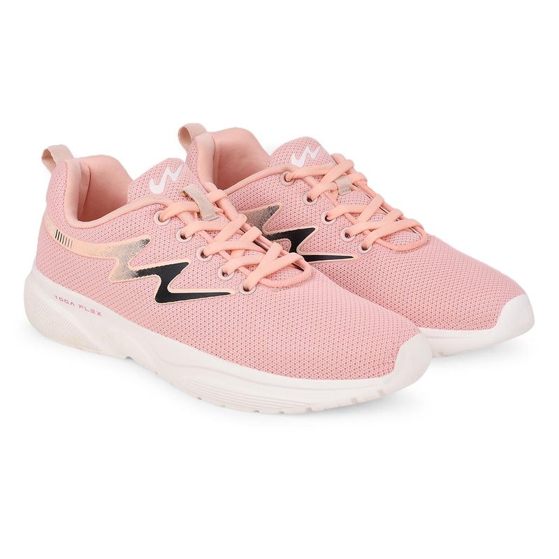 Campus Camp-Trappy Women's Pink Sports Shoes (UK 6)