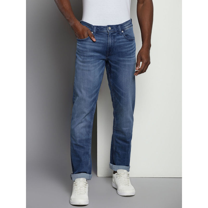 Tommy Hilfiger Jeans Blue Cotton Skinny Pants