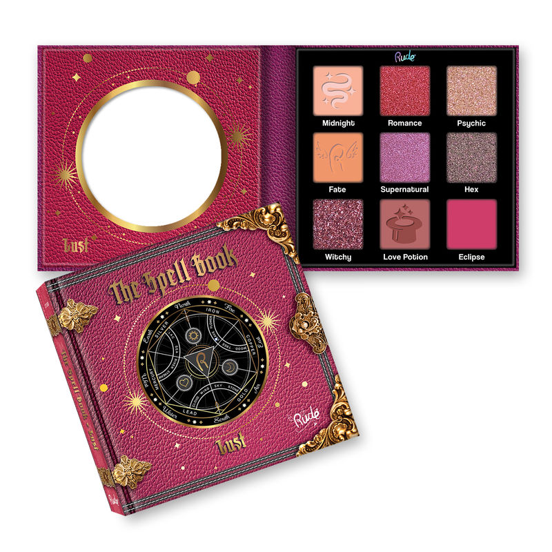 Rude Cosmetics The Spell Book Palette - Lust