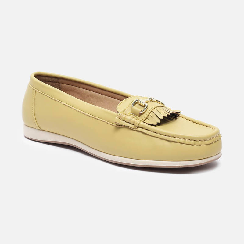 Allen Solly Women Yellow Casual Loafers (UK 3)