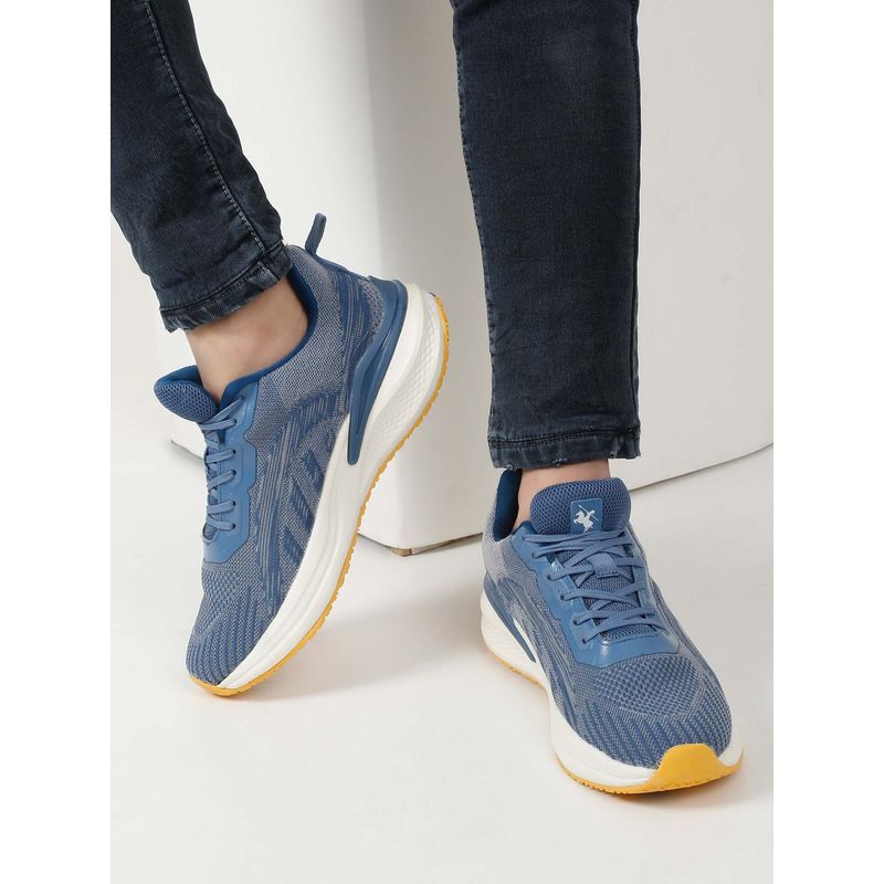 Cantabil Men Solid Blue Comfortable Casual Sneakers (UK 6)