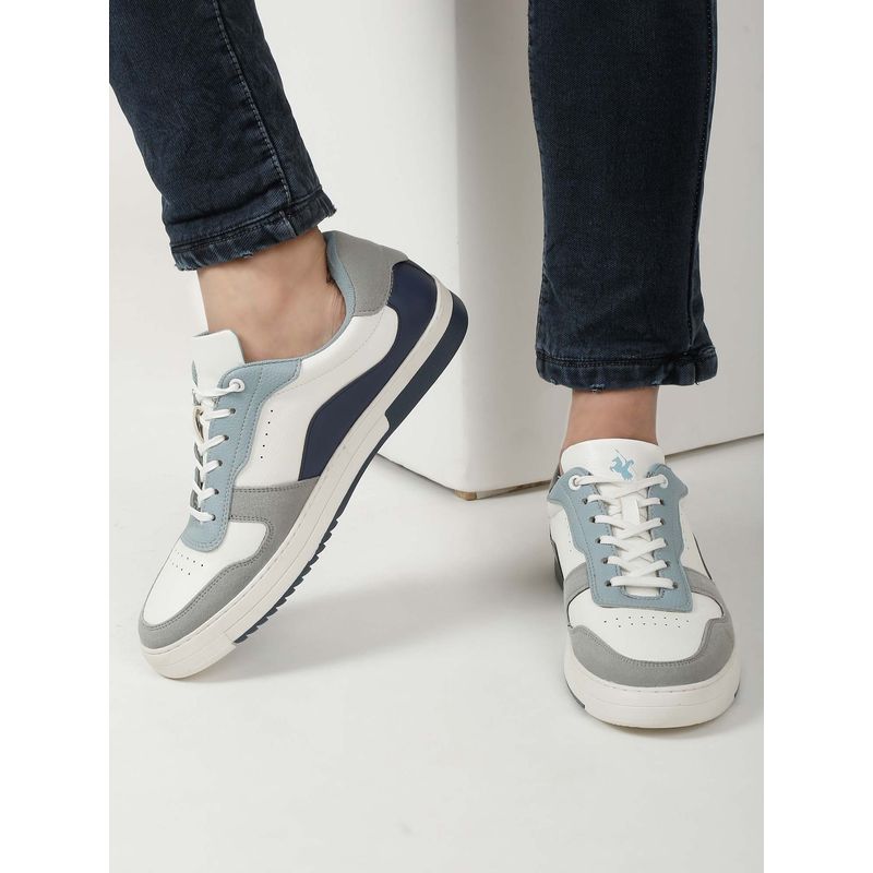 Cantabil Men Colorblock Multi-Color Comfortable Casual Sneakers (UK 8)