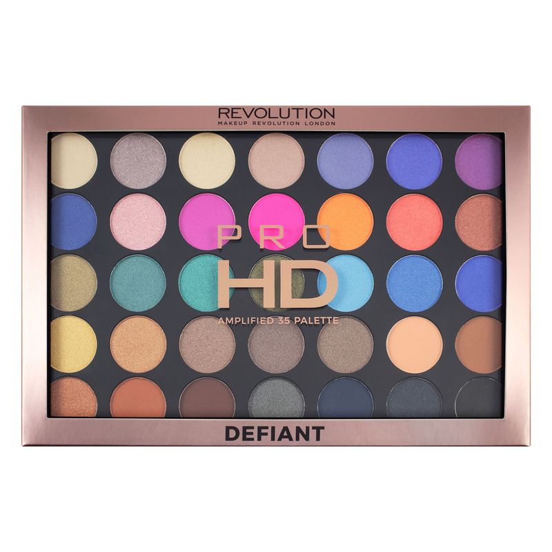 Makeup Revolution Pro Hd Amplified 35 Palette Defiant At Nykaa Com