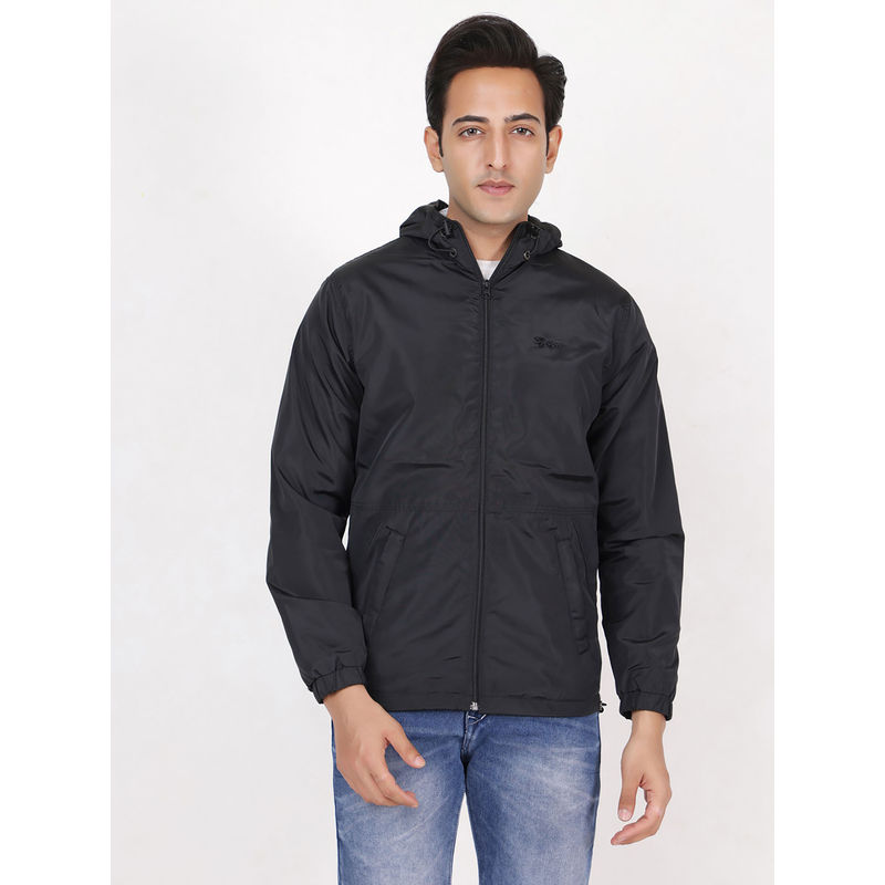 SPIRIT Men's Solid Full Sleeve Jacket (XL)