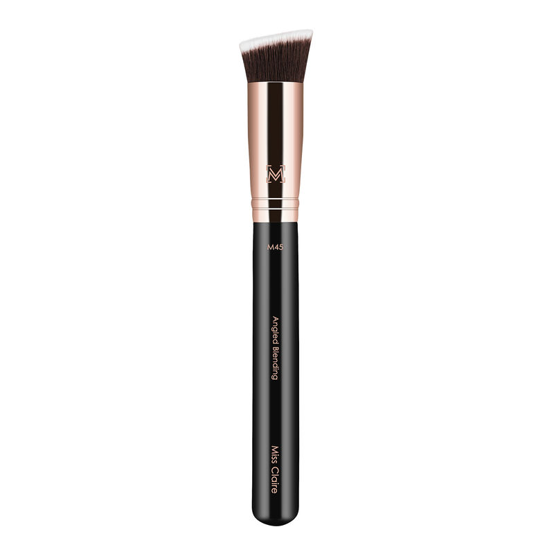 Miss Claire M45 - Angled Blending Brush - Rose Gold