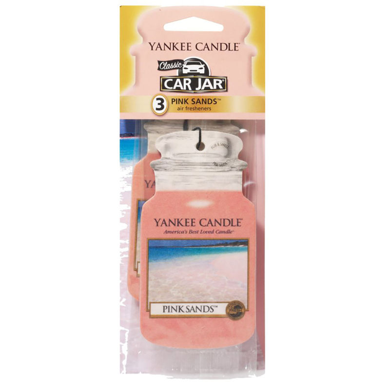 Yankee Candle Pink Sands Single Car Jar Air Freshener Buy Yankee