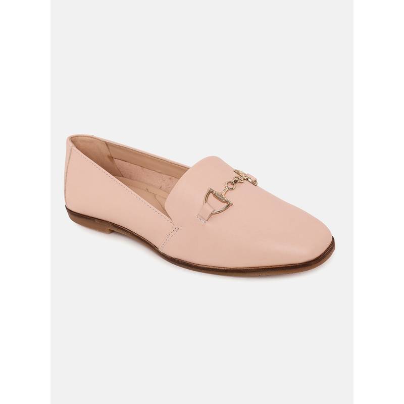 U.S. POLO ASSN. Women Pink Emera Loafers (UK 3)