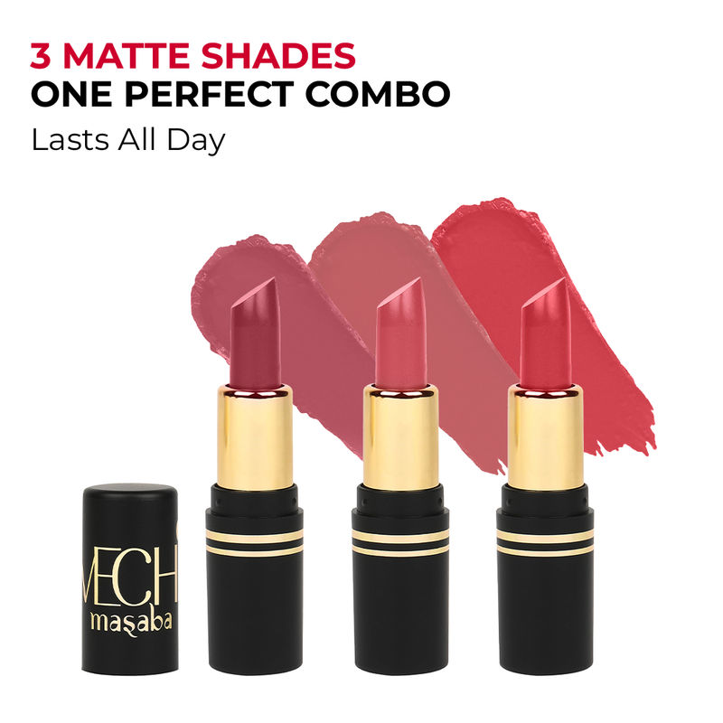 LoveChild Masaba Pocket Lipstick Buffet Combo - 01