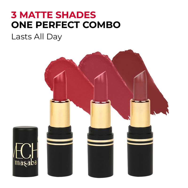 LoveChild Masaba Pocket Lipstick Buffet Combo - 03