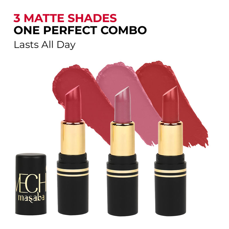 LoveChild Masaba Pocket Lipstick Buffet Combo - 04