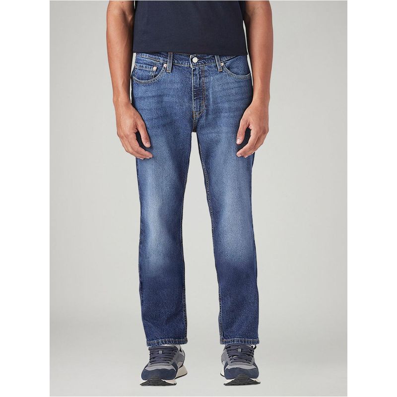 Levi's Men's 541 Blue Athletic Straight Fit Mid Rise Jeans (32)