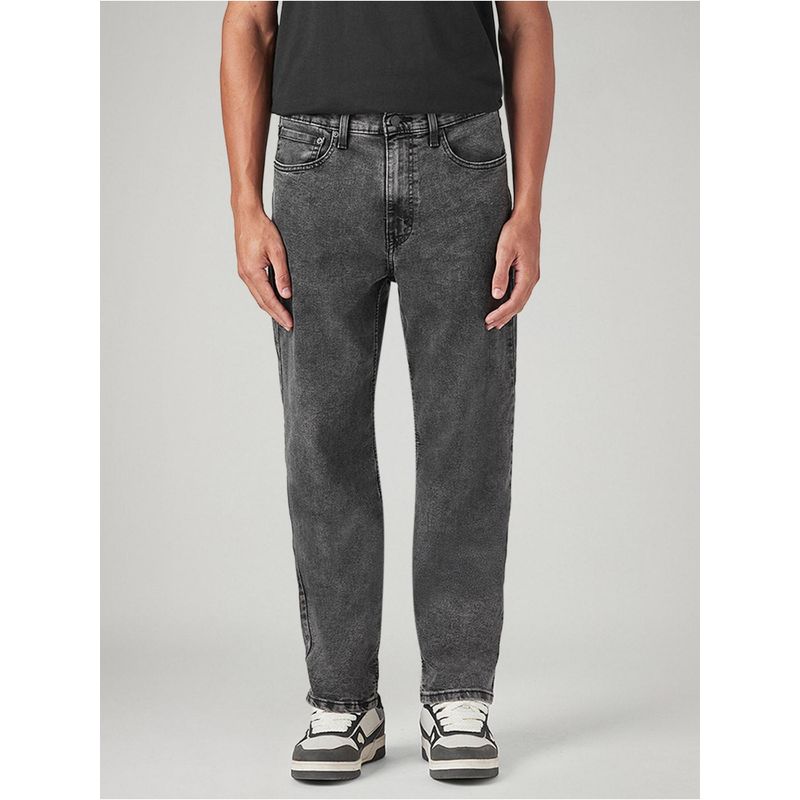 Levi's Men's 568 Grey Loose Fit Mid Rise Jeans (30)