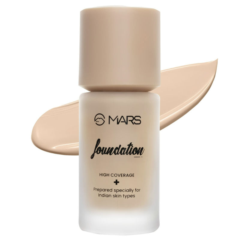 MARS SPF50 PA++++ High Coverage Liquid Foundation - Shade-03