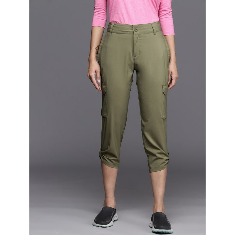 Columbia Womens Green Colour Silver Ridge Utility Capri (4)