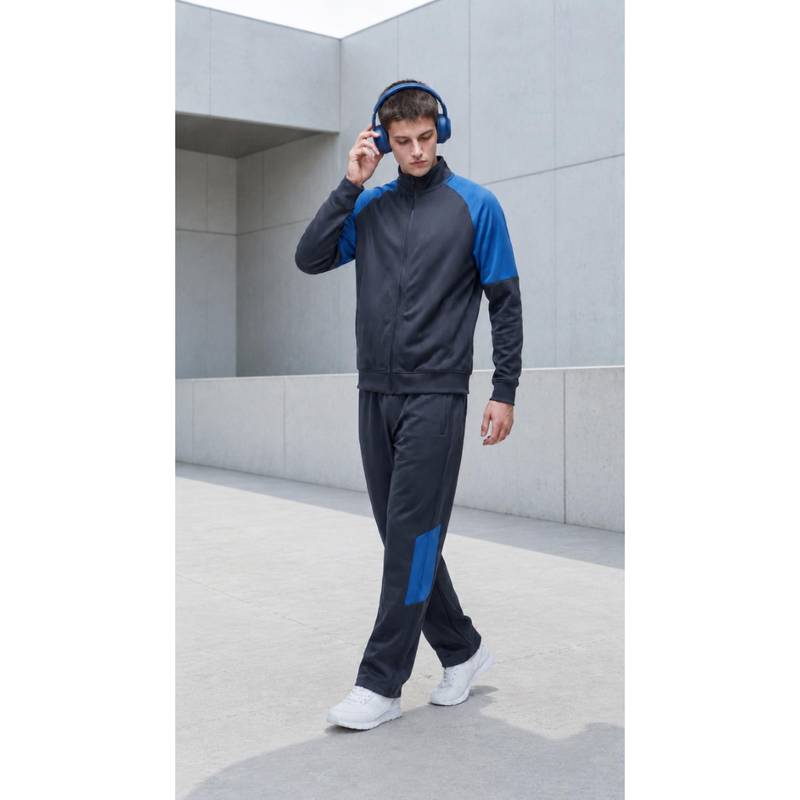 Kvetoo Grey Men's Activewear Tracksuit (M)
