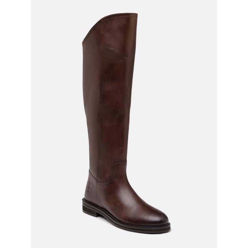 U.S. POLO ASSN. Women Brown Solid Casual Boots (UK 5)
