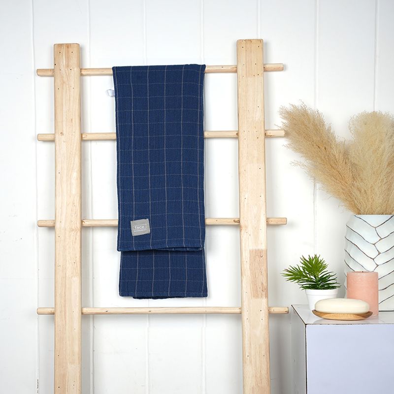 Doctor Towels Banana Double Cloth Bath TowelPlus Size French Blue