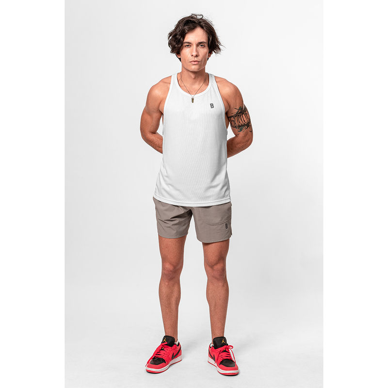 Baller Athletik Hustle Tank - White (M)