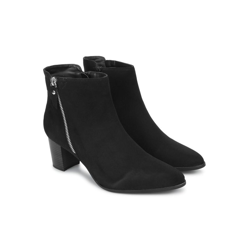 Yoho Women Black Casual Boots (UK 3)