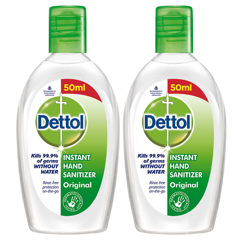 Dettol Hand Sanitizer (Pack Of 2)