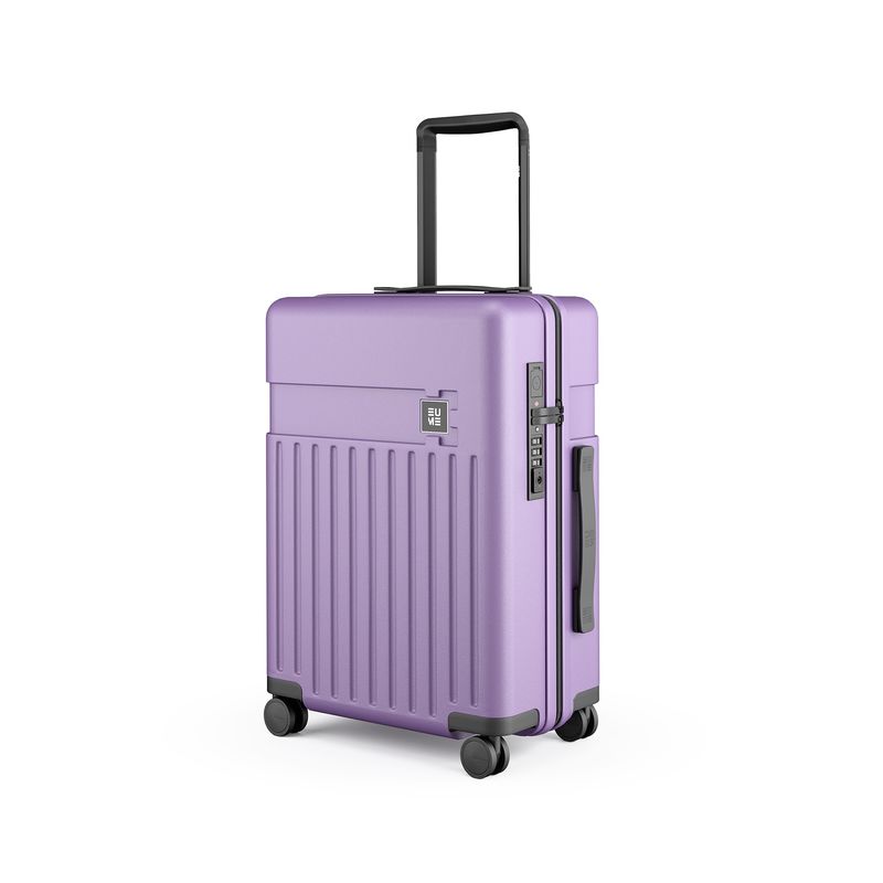 EUME Classic Hard Polycarbonate Trolley Bag - Purple Ash (S)