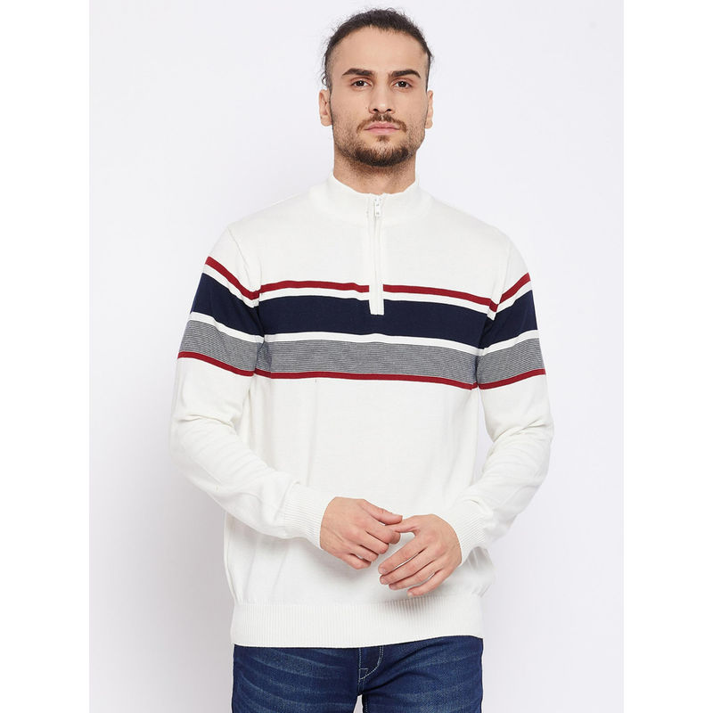 Cantabil Off White Sweater (L)