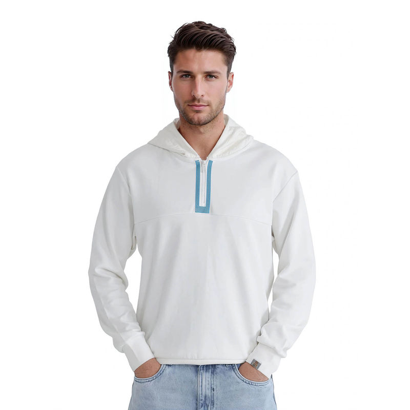 Rare Rabbit Melt Off White Plain Sweatshirt (S)