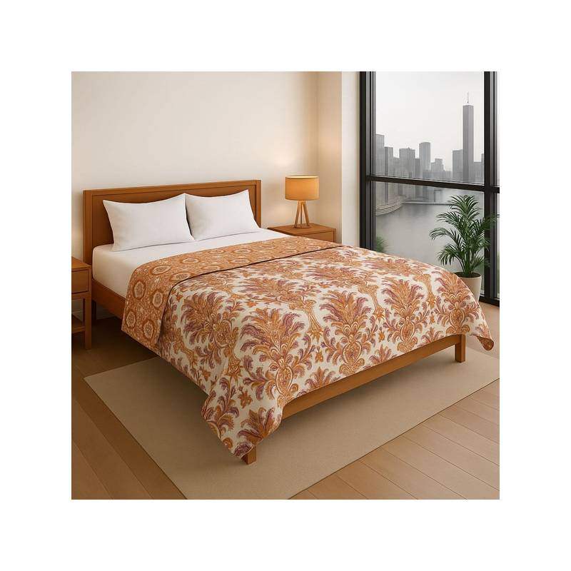 Signature Super Soft All Weather Double Bed Ac Dohar - Red (Single)