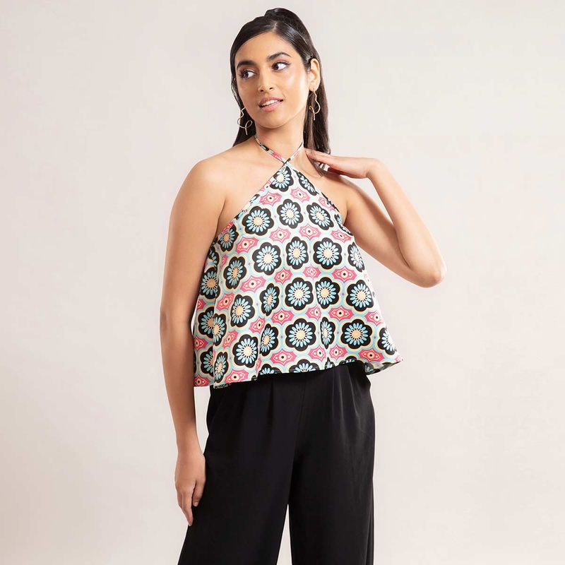 Twenty Dresses by Nykaa Fashion Be Unapologetically Limitless Crop Top (M)