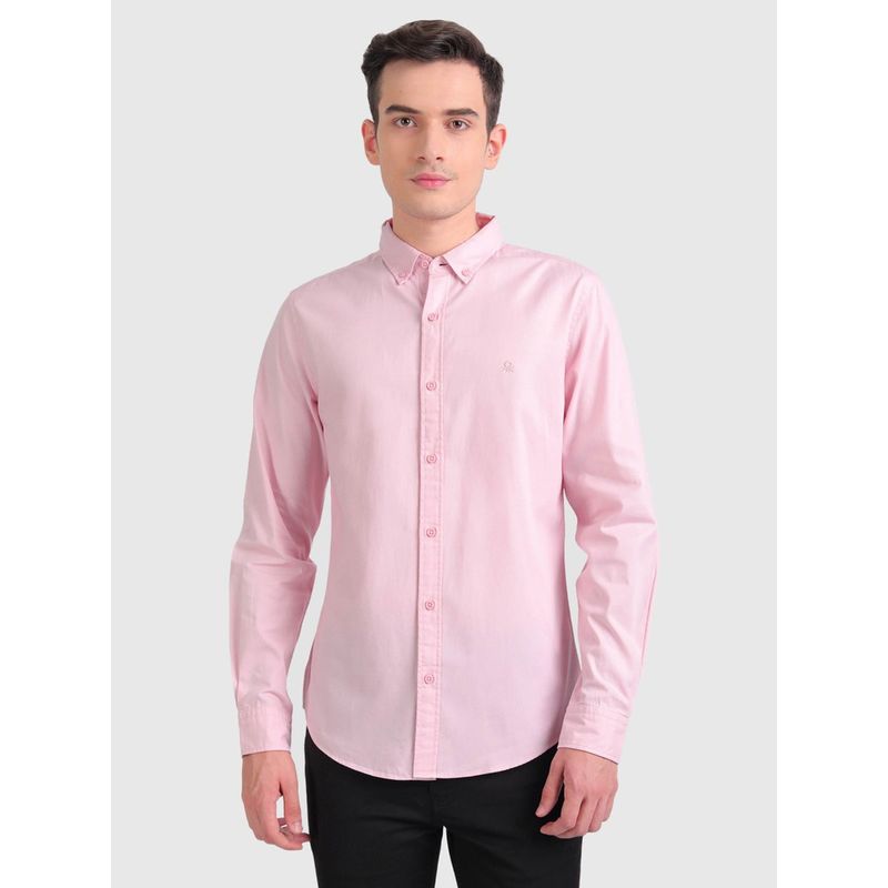 United Colors Of Benetton Solid Shirts (2XL)