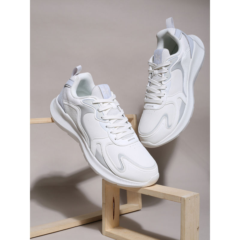 Xtep Men Wear Resistance Running Shoes White (EURO 41)