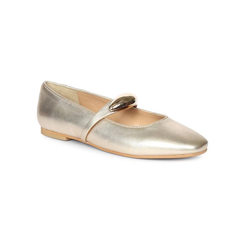 Saint G Women Viviblu Silver Ballerina (EURO 36)