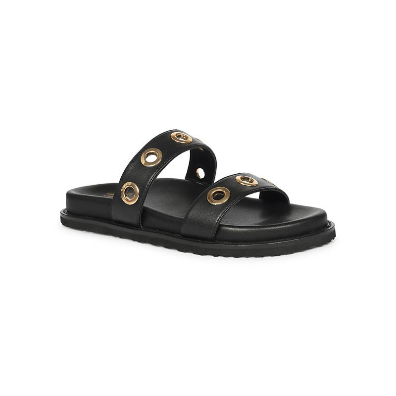 Saint G Women Viviblu Black Sandals (EURO 36)