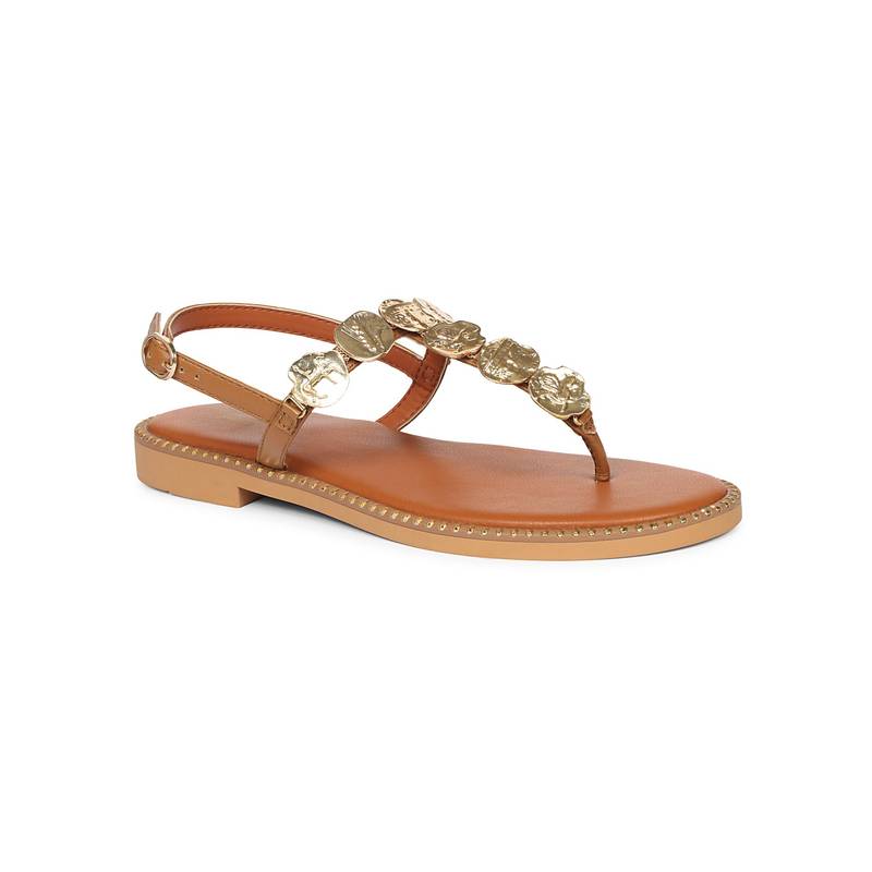 Saint G Women Viviblu Brown Sandals (EURO 36)