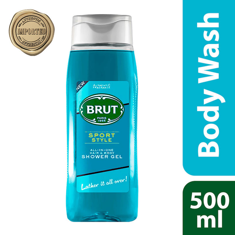 Buy Brut Sport Style All In one Hair & Body Shower Gel Online