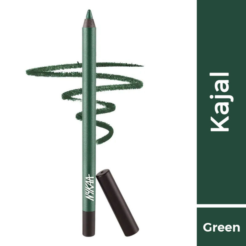 Nykaa Glamoreyes Waterproof & Smudgeproof Shimmer Eye Pencil- Jade Jinx