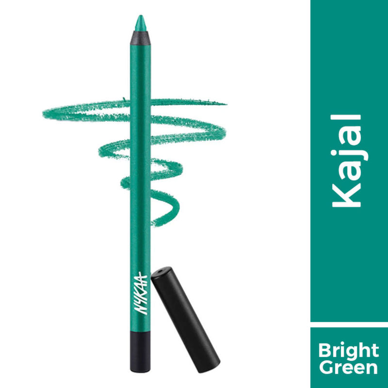 Nykaa Glamoreyes Waterproof & Smudgeproof Shimmer Eye Pencil-Emerald Wand