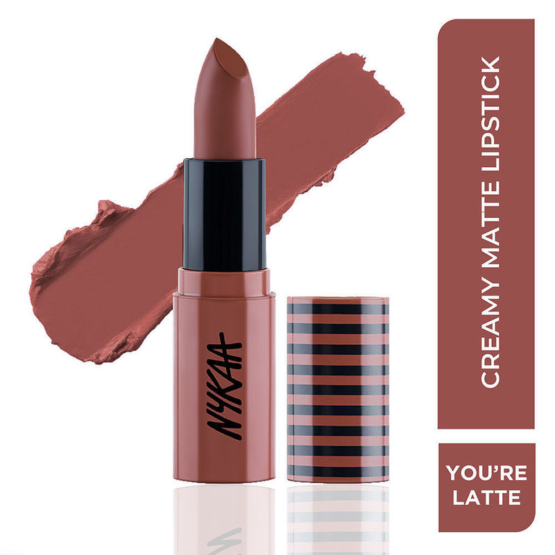 Nykaa So Creme! Creamy Matte Lipstick - You're Latte