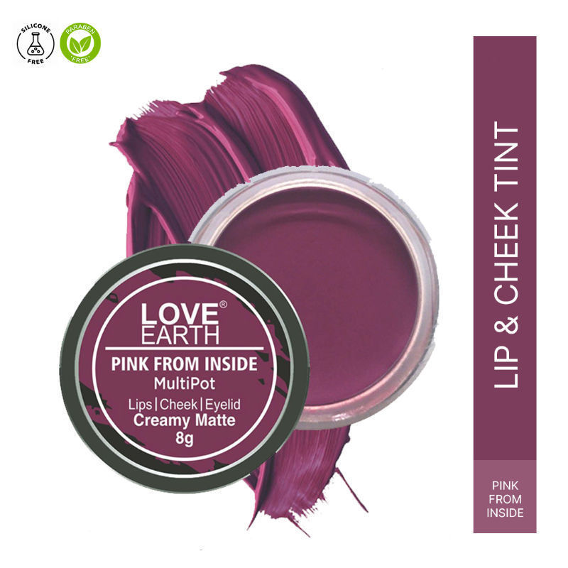 Love Earth Multipot Lip And Cheek Tint - Pink From Inside