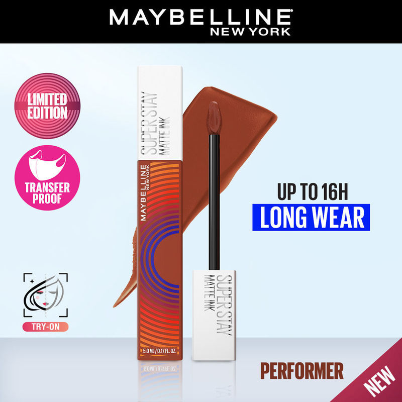 Maybelline New York Super Stay Matte Ink Liquid Lipstick Music Collection Limited Edition - Performer