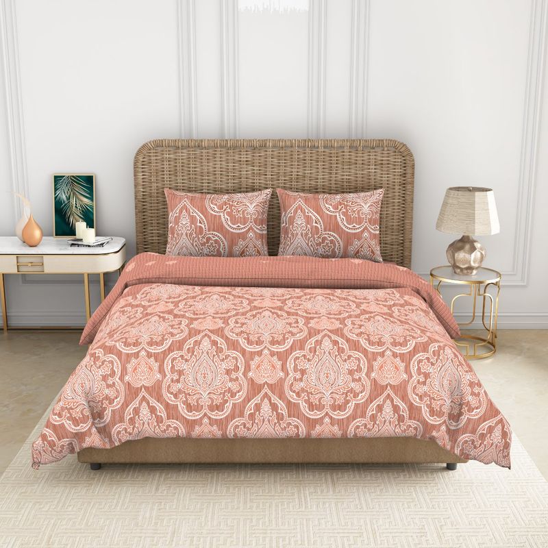 Buy Spaces Cotton Shell Bedding Set 150 Gsm Polyester Fill Health Layer ...