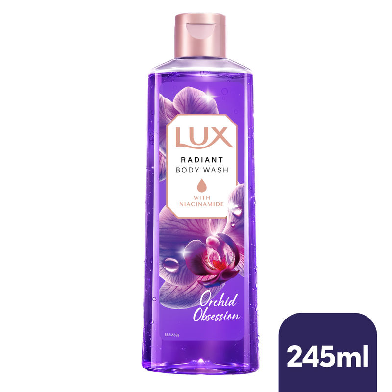 LUX Body Wash Magical Orchid Shower Gel Black Orchid Fragrance & Juniper Scent