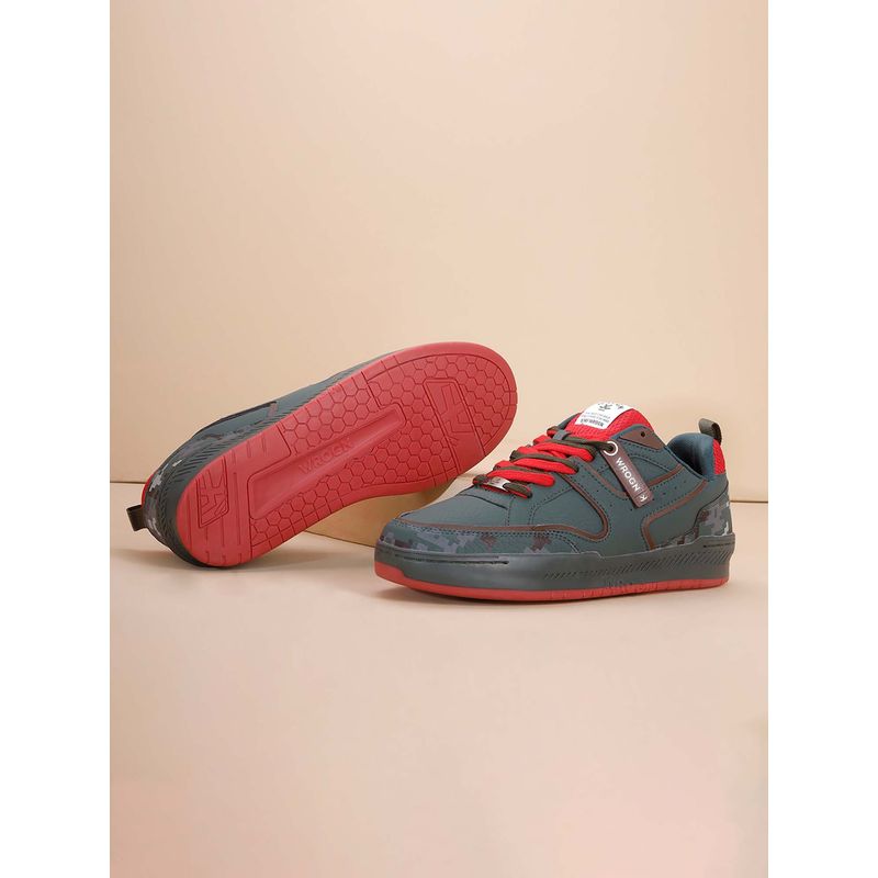 WROGN Men Olive Negroni Hunter Sneakers (UK 8)