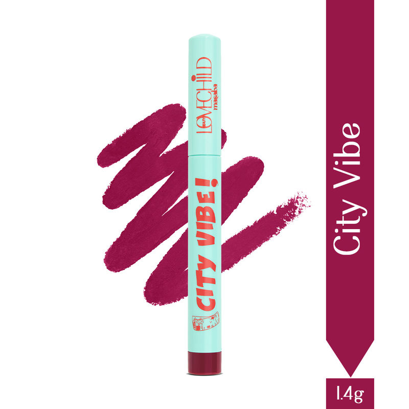 LoveChild Masaba Volumizing Matte Crayon Lipstick - City Vibe