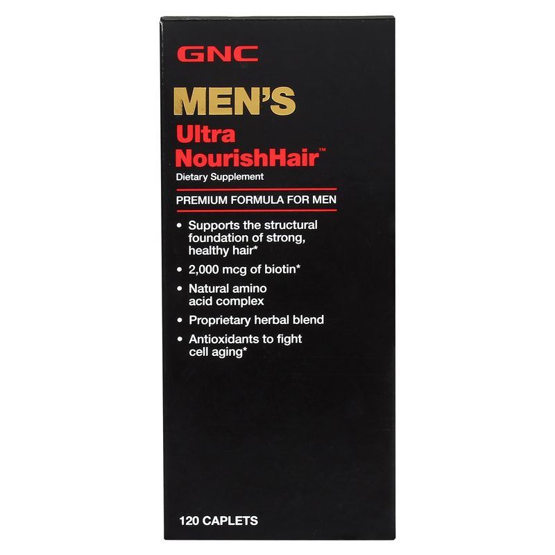 GNC Men's Ultra Nourish Hair (120 Cets)