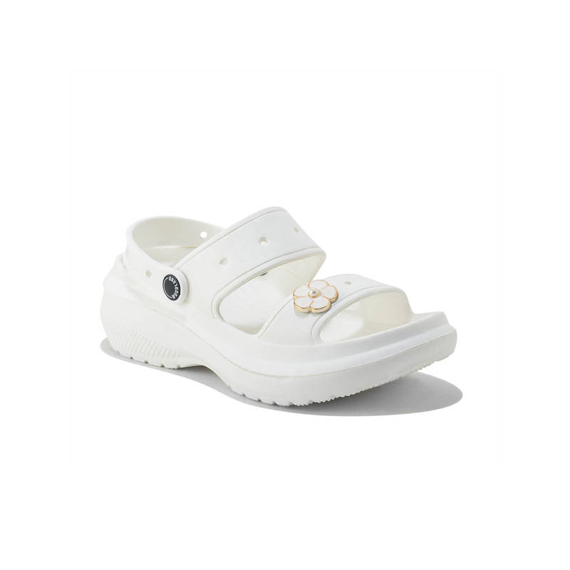WOODLAND Slip On Lightweight Comfortable Daily Use White Clogs For Womens (EURO 37)